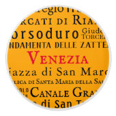 Ciao Venezia! Keramische Knop (Voorkant)