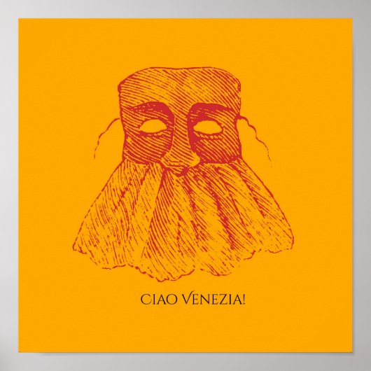 Ciao Venezia! Poster (Voorkant)