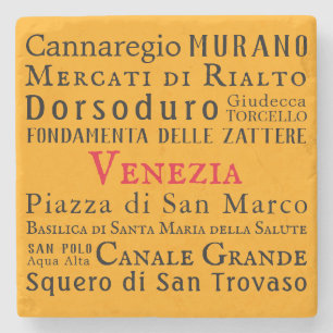 Ciao Venezia! Stenen Onderzetter
