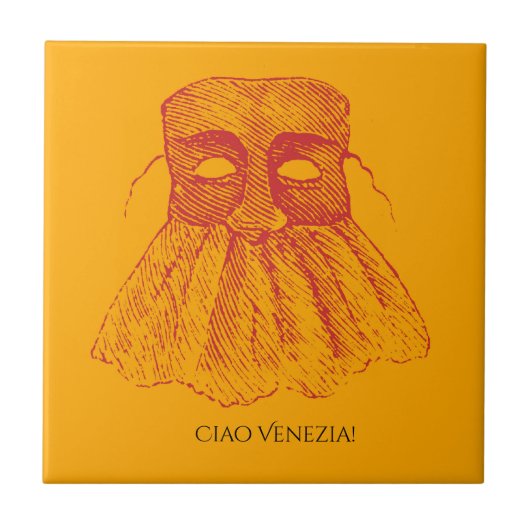 Ciao Venezia! Tegeltje (Voorkant)