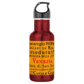 Ciao Venezia! Waterfles (Voorkant)