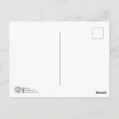 Ciao zegt dat de Chow Chow Dog grappige woordspeli Briefkaart (Achterkant)