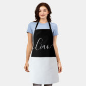 Ciao - zwart&wit schort (Gedragen)