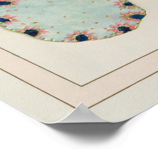 Ciara Butterfly met Franse Mat Print (Hoek)