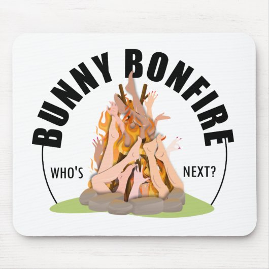 Ciara St James Bunny Bonfire Muismat (Voorkant)