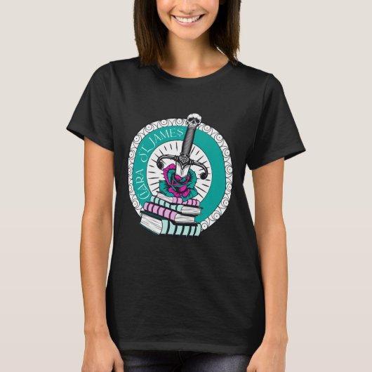 Ciara St James Logo T-shirt met korte mouwen Dames (Voorkant)