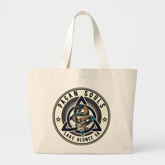 Ciara St James Pagan Souls Oconee Schoudertas Grote Tote Bag (Voorkant)