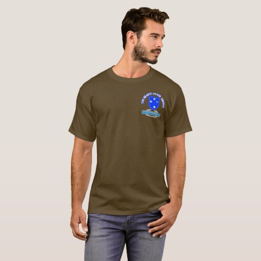CIB 23 Inf Div (Amerikaans) T-shirt (Voorkant volledig)