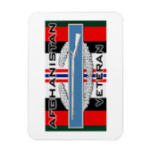 CIB Afghanistan Magneet (Verticaal)