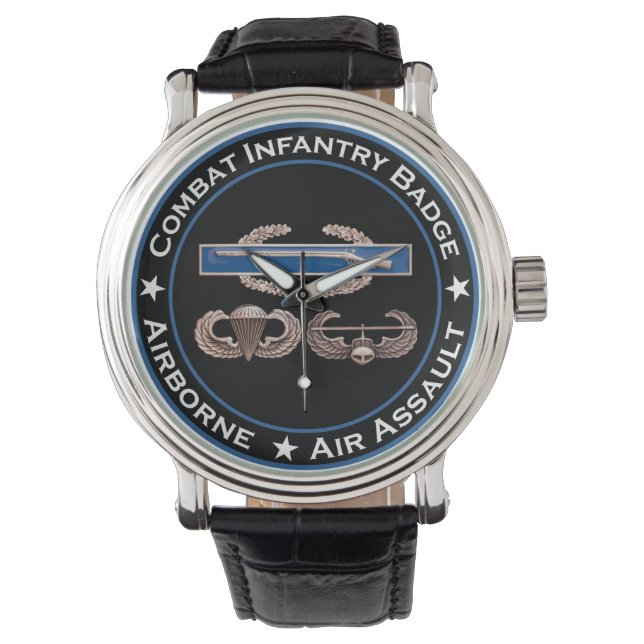 CIB Airborne Air Assault Horloge (Voorkant)