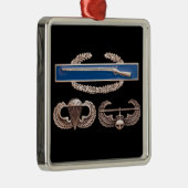 CIB Airborne Air Assault Metalen Ornament (Rechts)