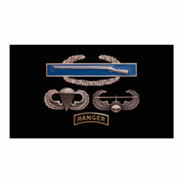 CIB Airborne Air Assault Ranger Staand Fotobeeldje