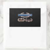 CIB Airborne Air Assault Rechthoekige Sticker (Tas)