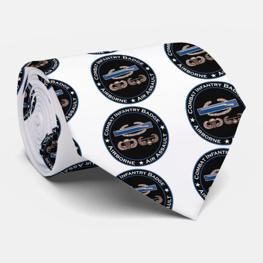 CIB Airborne Air Assault Stropdas (Opgerold)