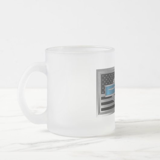 CIB Combat - Combat Infantryman Badge Matglas Koffiemok (Links)