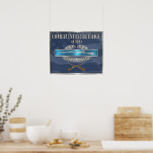 CIB Combat Infantry Badge Poster (Keuken)