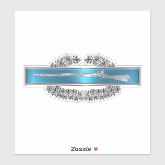 CIB - Combat Infantryman Badge Sticker (Vel)