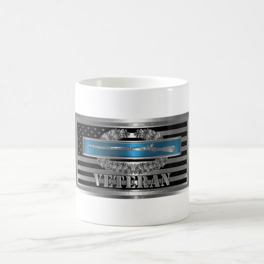 CIB Combat Veteran Combat Infantryman Badge Koffiemok (Center)