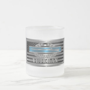 CIB Combat Veteran Combat Infantryman Badge Matglas Koffiemok