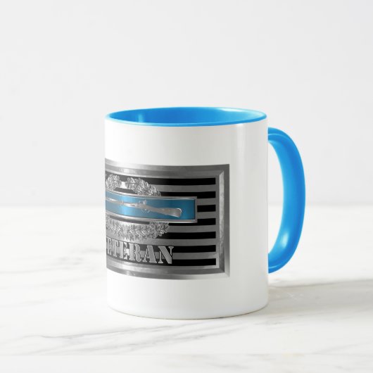 CIB Combat Veteran Combat Infantryman Badge Mok (Voorkant rechts)