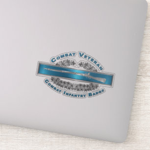 CIB Combat Veteran Combat Infantryman Badge Sticker