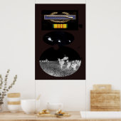 CIB- en Vietnam-dienst Ribbon-poster Poster (Keuken)