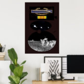 CIB- en Vietnam-dienst Ribbon-poster Poster (Thuiskantoor)