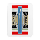 CIB Irak Veteran Magneet (Verticaal)