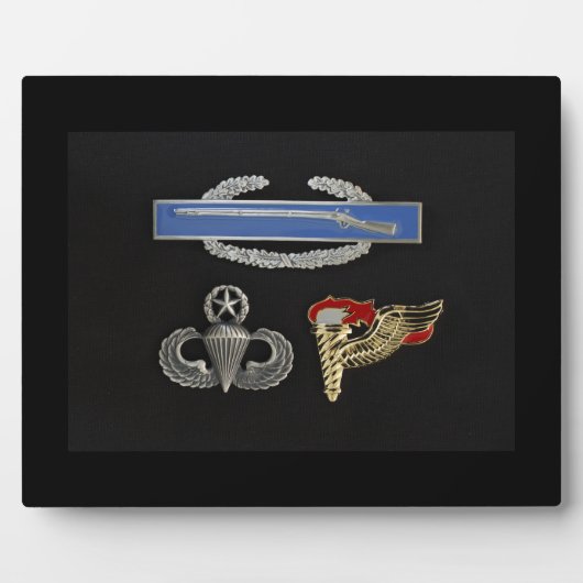 CIB Master Airborne Pathfinder Fotoplaat (Voorkant)