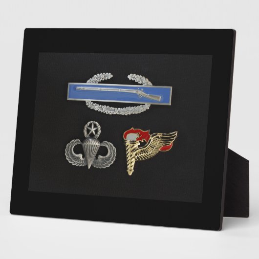 CIB Master Airborne Pathfinder Fotoplaat (Zijkant)