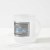 CIB met Combat Star Matglas Koffiemok (Voorkant rechts)