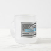 CIB met Combat Star Matglas Koffiemok (Voorkant links)