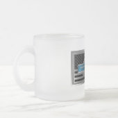 CIB met Combat Star Matglas Koffiemok (Links)