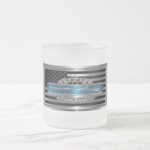 CIB met Combat Star Matglas Koffiemok