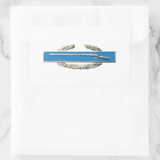 CIB-sticker Rechthoekige Sticker (Tas)