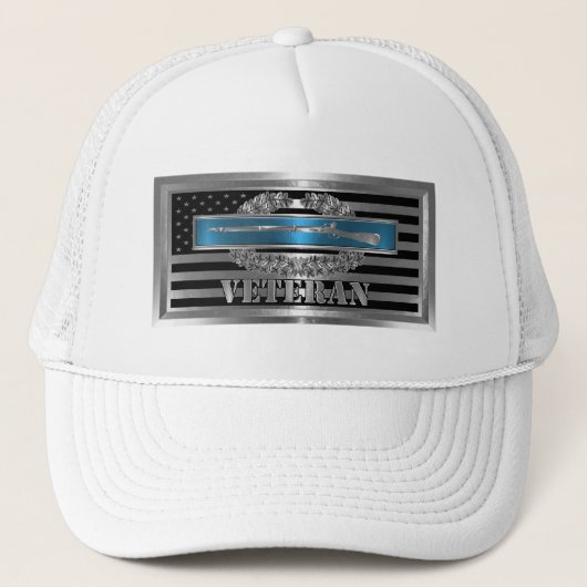 CIB Veteraan van het Gevecht -Combat Infantryman B Trucker Pet (Voorkant)