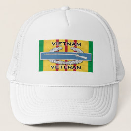 CIB Vietnam Veteraan Trucker Pet