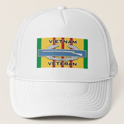 CIB Vietnam Veteraan Trucker Pet (Voorkant)