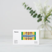 CIB Vietnam Veteraan Visitekaartje (Staand voorkant)