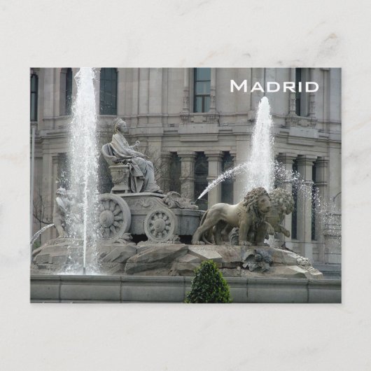 Cibeles Briefkaart (Voorkant)