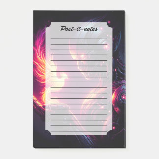 Ciber Futuristische Robot Phoenix Vuur Geest Post-it® Notes