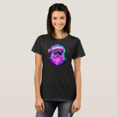 Ciberpunk Santa 2 T-shirt (Voorkant volledig)