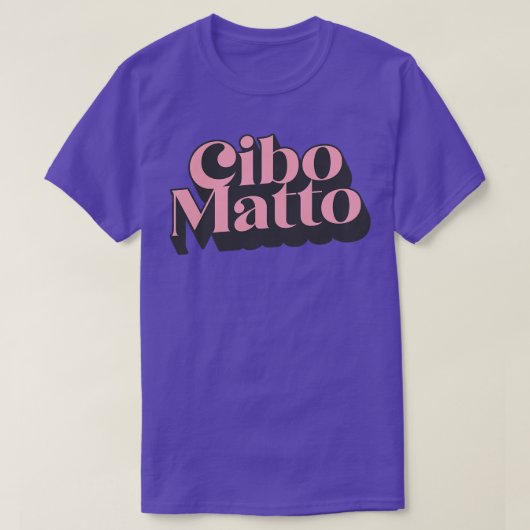 Cibo Matto 90s stijl ventilator ontwerp T-shirt (Design voorkant)