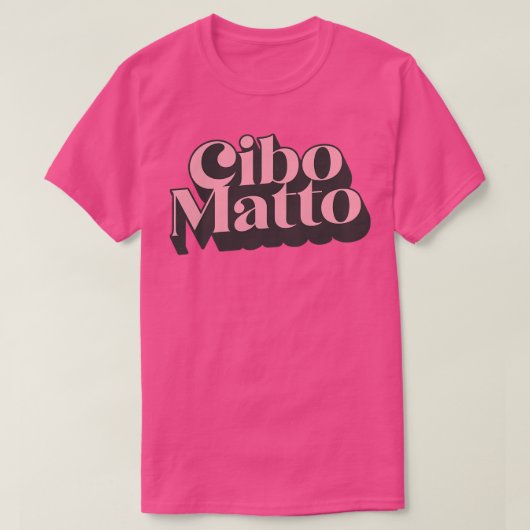 Cibo Matto 90s stijl ventilator ontwerp T-shirt (Design voorkant)