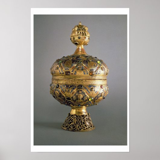 Ciborium, gemaakt in Limoges door G. Alpais voor d Poster (Voorkant)