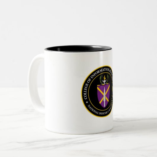 CIC-Mok Tweekleurige Koffiemok (Voorkant links)