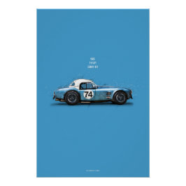 CiC Shelby Cobra Hardtop Perfect Poster