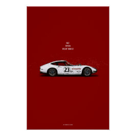 CiC Shelby Toyota 2000GT Perfect Poster