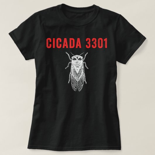 Cicada 3301 Cicada liefhebber Cicada Emergence Fun T-shirt (Design voorkant)