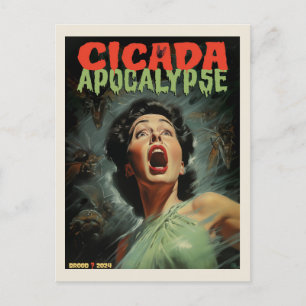 Cicada Apocalypse 2024 Briefkaart